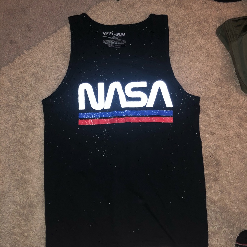 Mens nasa tank top